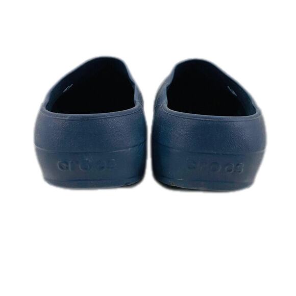Crocs Unisex Blue Comfort Round Toe Slip On Clogs Sandals Size M 7 W 8 - Picture 7 of 9